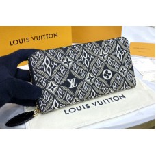 Louis Vuitton M69995 LV Since 1854 Zippy Wallet in Gray Jacquard Since 1854 textile