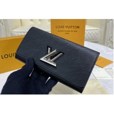 Louis Vuitton M68309 LV Twist wallet in Black Epi leather