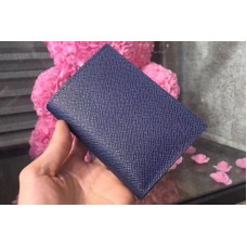 Louis Vuitton M64504 Passport Cover Taiga Leahter Blue