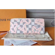 Louis Vuitton N60099 Damier Azur Canvas Clemence Wallet