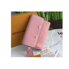 Louis Vuitton M62184 Pont Neuf Compact Wallet Monogram Empreinte Pink