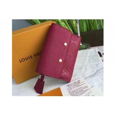 Louis Vuitton M62184 Pont Neuf Compact Wallet Monogram Empreinte Red