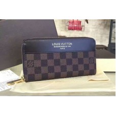 Louis Vuitton N60015 Zippy Wallet Damier Ebene Canvas