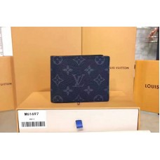 Louis Vuitton M61695 Multiple Wallet Monogram Eclipse Canvas