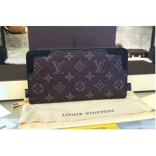 Louis Vuitton M61188 Zippy Wallet Retiro Monogram Canvas Black