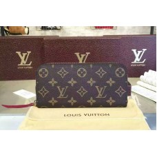 Louis Vuitton M60742 Clemence Wallet Monogram Canvas