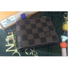 Louis Vuitton N60895 Damier Ebene Canvas Multiple Wallet