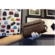 Louis Vuitton N51993 Damier Ebene Canvas Pochette Saint Louis