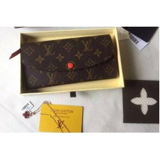 Louis Vuitton M60696 Monogram Canvas Emilie Wallet