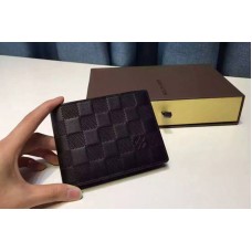 Louis Vuitton N63124 Multiple Wallet Damier Infini Leather