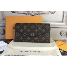 Louis Vuitton M62236 Monogram Canvas Sarah Wallet Red