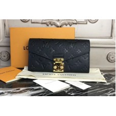 Louis Vuitton M62458 Monogram Empreinte Metis Wallet Black