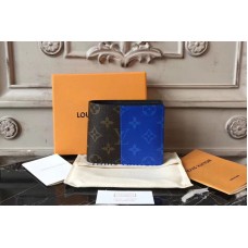 Louis Vuitton M63023 Multiple Monogram Blue Canvas Wallets