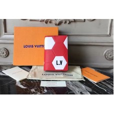 Louis Vuitton M63226 Fifa World Cup 2018 Epi Leather Wallets Red