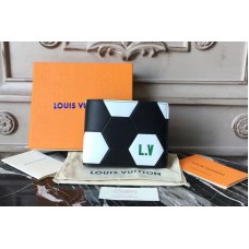 Louis Vuitton M63228 Fifa World Cup 2018 Epi Leather Wallets Black