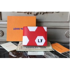 Louis Vuitton M63228 Fifa World Cup 2018 Epi Leather Wallets Red