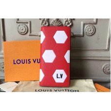 Louis Vuitton M63230 Fifa World Cup 2018 Epi Leather Wallets Red