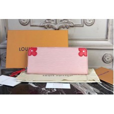 Louis Vuitton M62967 Clémence wallet Epi leather Pink