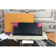 Louis Vuitton M62968 Clémence wallet Epi leather Black