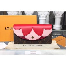 Louis Vuitton M60531 LV sarah wallet monogram Canvas With Leather