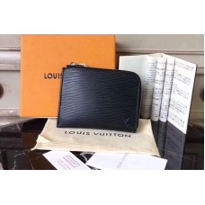 Louis Vuitton M61808 Coin Purse Epi Leather Black