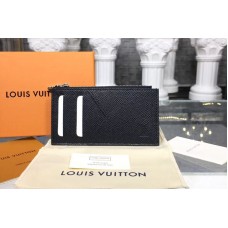 Louis Vuitton M62914 LV Coin Card Holder Taiga Leather