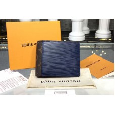 Louis Vuitton M62960 LV Multiple Wallets Epi Leather Blue