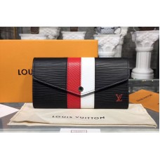 Louis Vuitton M62985 LV Sarah Wallet Epi Leather Black