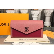 Louis Vuitton M62987 LV Mylockme Wallet Calf Leather Rosy/Pink