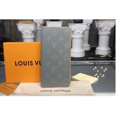 Louis Vuitton M63236 LV Brazza Wallet Monogram Titanium Canvas