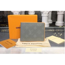 Louis Vuitton M63297 LV Multiple Wallet Monogram Titanium Canvas