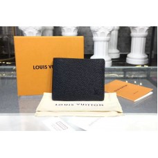 Louis Vuitton M64005 LV Slender ID Wallet Taiga leather Black