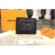 Louis Vuitton M63235 LV Dark infinity Leather Multiple Wallet