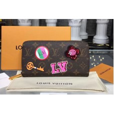 Louis Vuitton M63392 LV Monogram Canvas Zippy Wallet