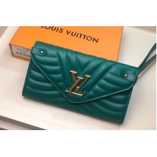 Louis Vuitton M63729 LV New Wave Long Wallet Green