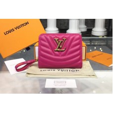 Louis Vuitton M63835 LV New Wave Zipped Compact Wallet Rosy