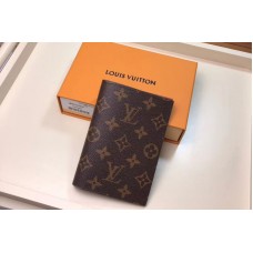 Louis Vuitton M64502 LV Monogram Canvas Passport Cover