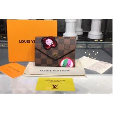 Louis Vuitton N60149 LV Damier Ebene Canvas Victorine Wallet