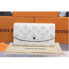 Louis Vuitton M60177 LV Mahina Leather Iris Wallet Ivory