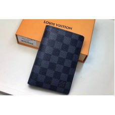 Louis Vuitton N61226 LV Regular Wallet Damier Graphite Canvas