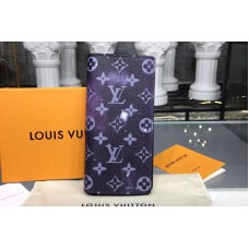 Louis Vuitton M63871 LV Brazza Wallets Monogram Galaxy Canvas