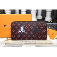 Louis Vuitton M63875 LV Transformed Monogram canvas Zippy Wallet Red