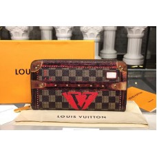 Louis Vuitton M63490 LV Zippy Wallet Transformed Damier canvas