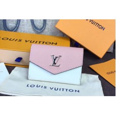 Louis Vuitton M63978 LV Lockmini Wallet Lockme Calf Leather ROSE BALLET BLANC MAITO NOIR