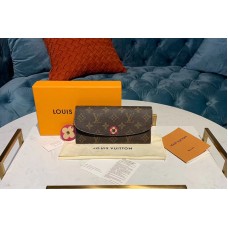 Louis Vuitton M68331 LV Emilie Wallets Monogram Canvas Red