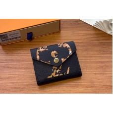 Louis Vuitton M62933 LV Zoe Wallet Black Monogram Canvas