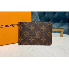 Louis Vuitton M66543 LV Pince Wallet Monogram Canvas