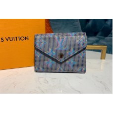 Louis Vuitton N60282 LV Zoe Wallet Monogram LV Pop Blue