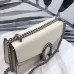 Gucci Dionysus Small Shoulder Bag In White Leather