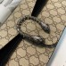 Gucci Black Dionysus GG Supreme Small Bag